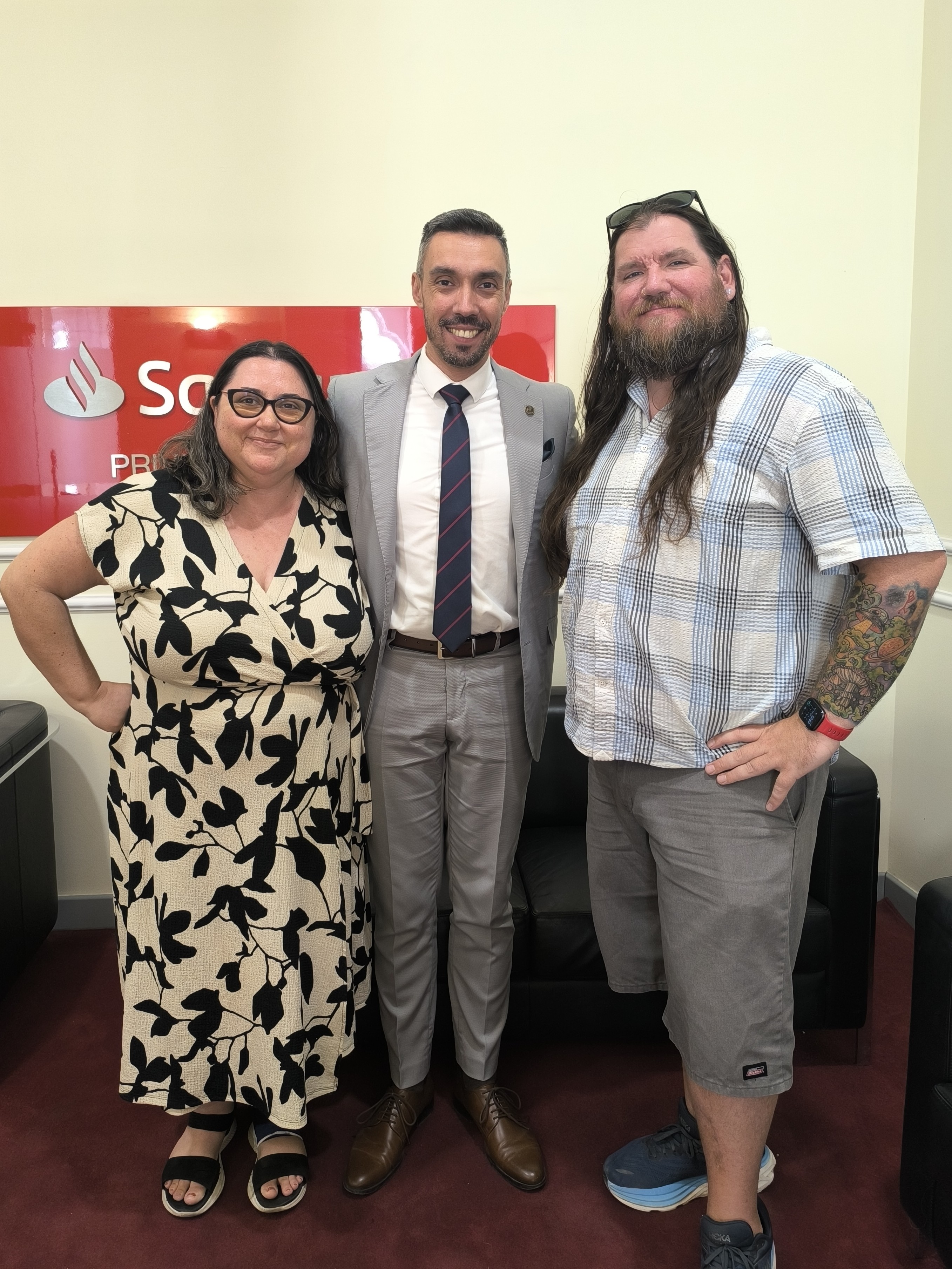 American couple celebrates home purchase in Portugal with Diogo Almeida